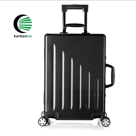 La maleta de lujo de carbono Royal de Karbonco