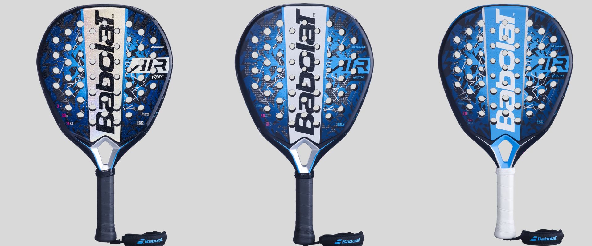 Babolat Air Viper, Air Veron, Air Vertuo